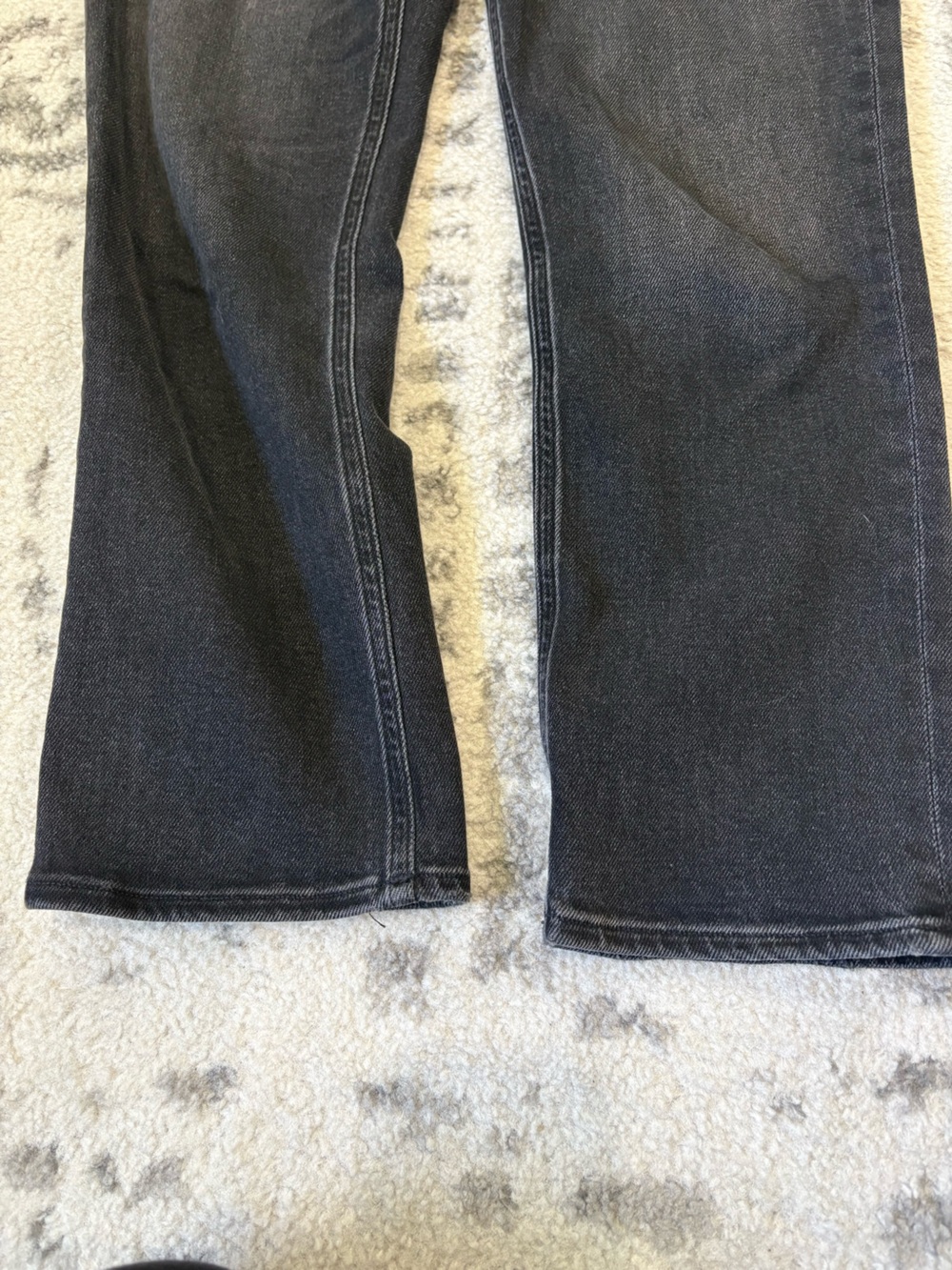 Like New Agolde Riley High Rise Straight Crop 27 - Picture 6 of 15